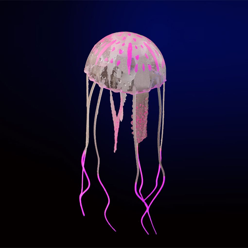 Pink Jellyfish Aquarium Accessory