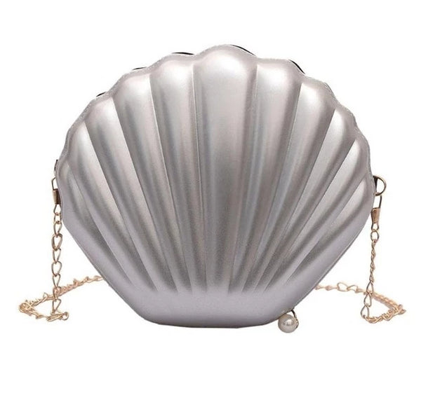 Shiny Shell Crossbody Bag