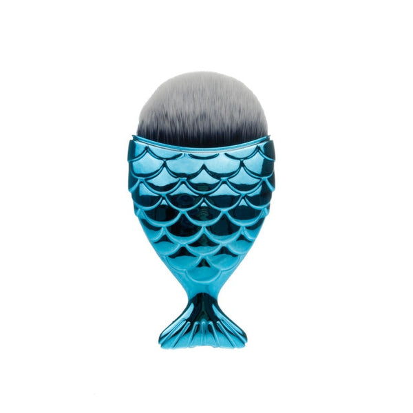 Mermaid Makeup Brushes - Foundation, Blush, Contour